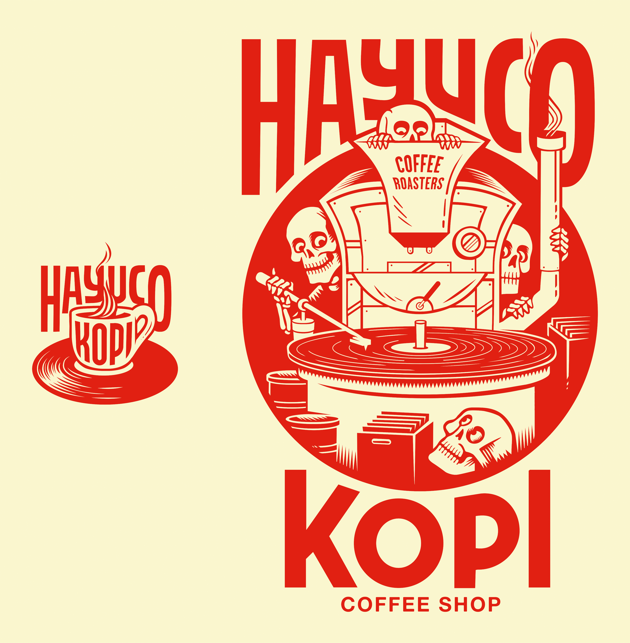 Sweat Oversize - Hayuco x Kopi par Death By Coffee