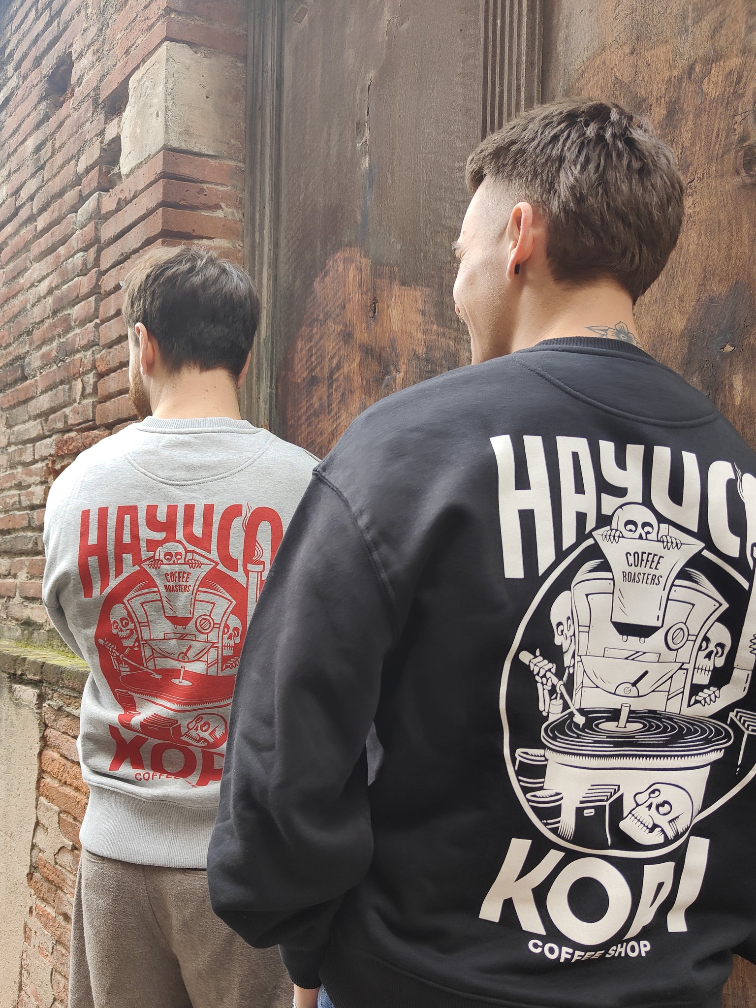 Sweat Oversize - Hayuco x Kopi par Death By Coffee