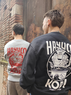 Sweat Oversize - Hayuco x Kopi par Death By Coffee