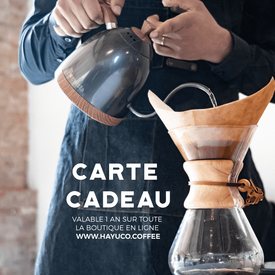 Carte cadeau - Hayuco Coffee Roasters  - torréfacteur toulouse - Specialty Coffee Toulouse