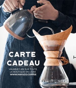 Carte cadeau - Hayuco Coffee Roasters  - torréfacteur toulouse - Specialty Coffee Toulouse